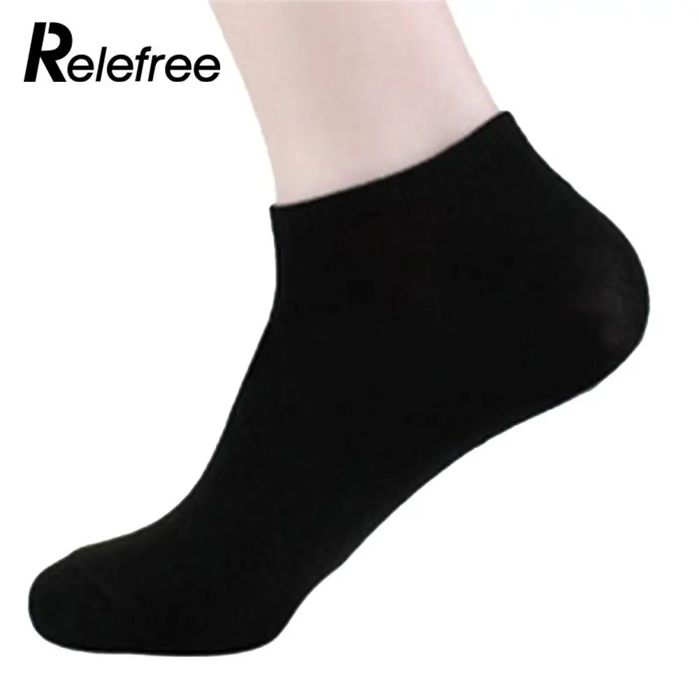 Relefree 10 Pairs 3 Colors free Size Polyester Sport Men Socks Outdoor