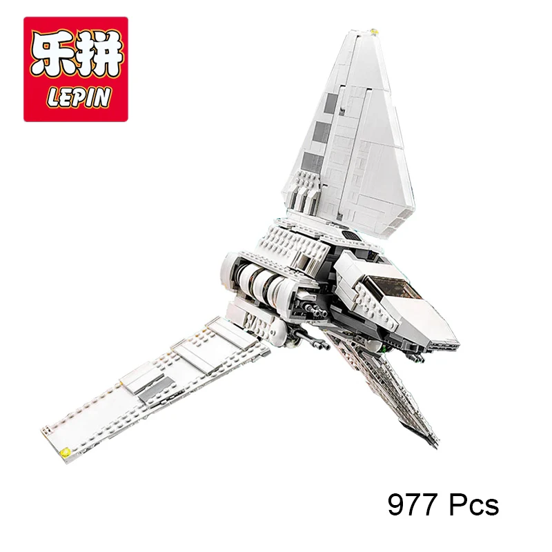 

LEPIN 05057 Star Series Imperial Shuttle Tydirium Building Kit Blocks Bricks Toys Compatible with Lego 75094 Gifts Wars