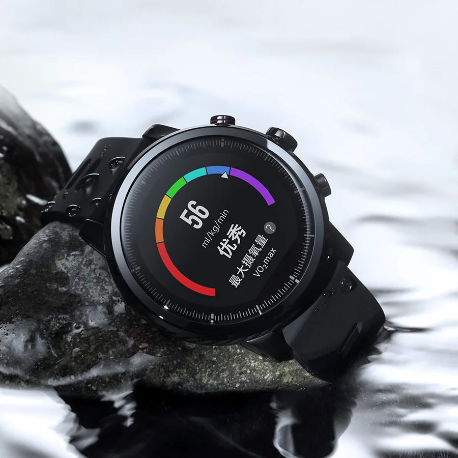 Xiaomi Huami Amazfit 2 Amazfit Stratos Pace 2 умные часы с gps Xiaomi часы PPG монитор сердечного ритма Firstbeat VO2max