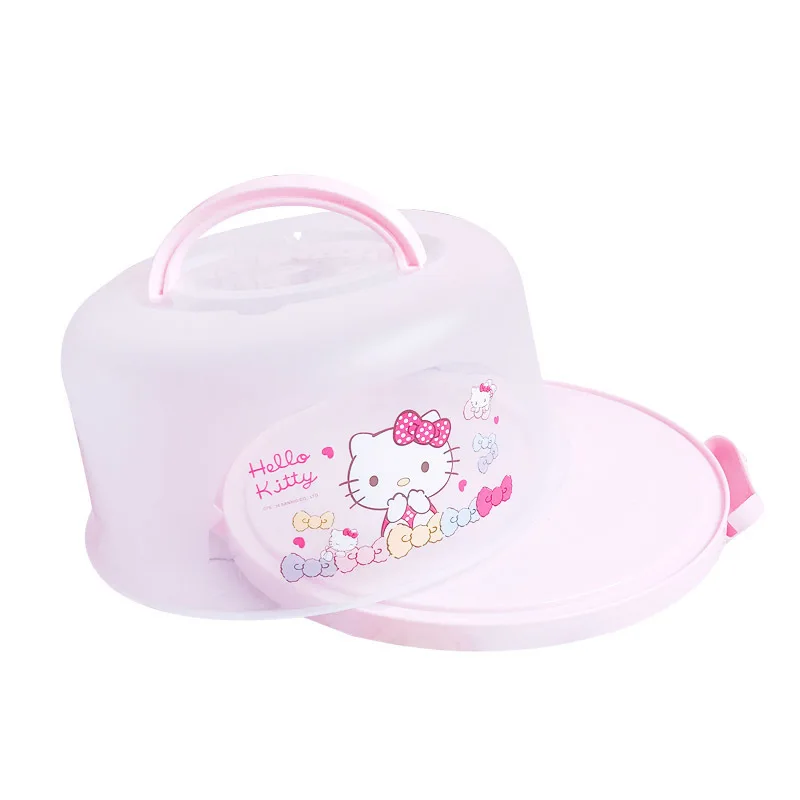  Portable Toast Box Cake Kitchen Storage Container Transparent Plastic Packing Case Organizer Storag