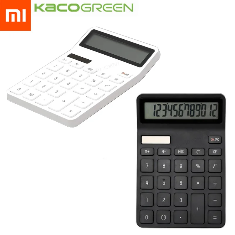 Xiaomi Mijia LEMO Calculator LCD Display Intelligent Shutdown Function Calculator Student Calculation Tool No Battery