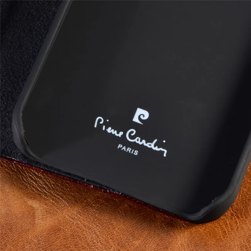 Pierre Cardin натуральная кожа для Apple iPhone 5/5S/SE чехол Роскошный кошелек сумка телефона