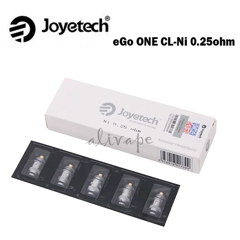 5pcslot Joyetech Evic VT CL-NiCL- Ti Replacement Coil Head 0.2ohm 0.25ohm 0.4ohm eGo One Mega CL-Ti CL-Ni Head Organic Cottons 2