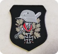 ドイツヘルメット織パッチ(China)