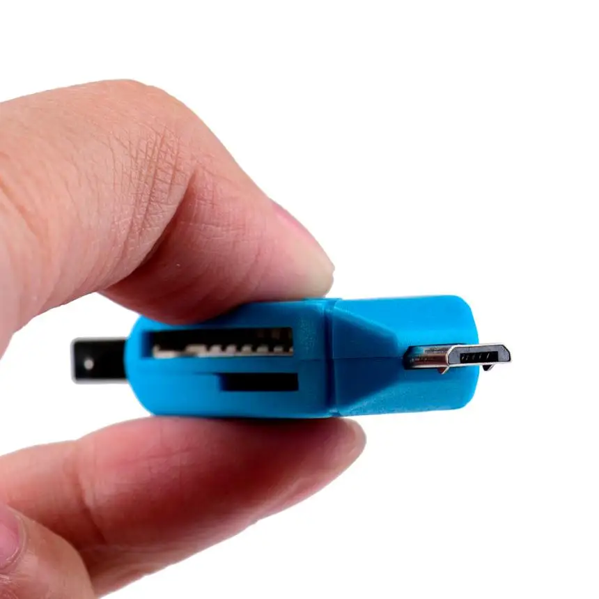 Мини USB 2 0 + OTG Micro SD/SDXC TF кардридер адаптер U диск jan25 |