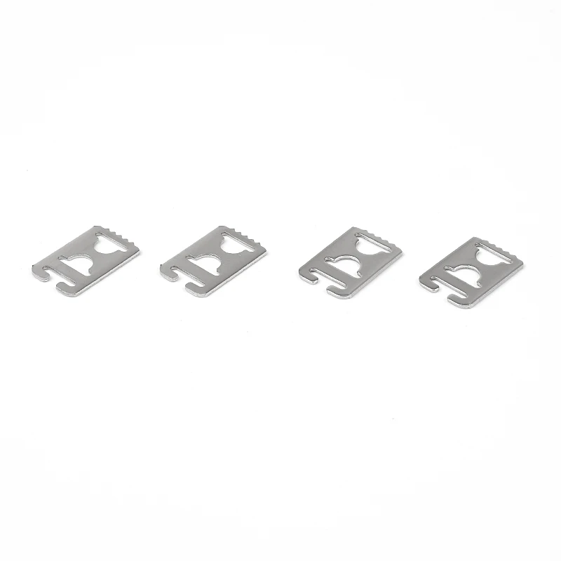 4pcs /2 set of Metal Shoelaces lock Accessories No Tie Shoelaces Metal Lace Lock DIY Sneaker Kits Silver Gold Metal lace buckle