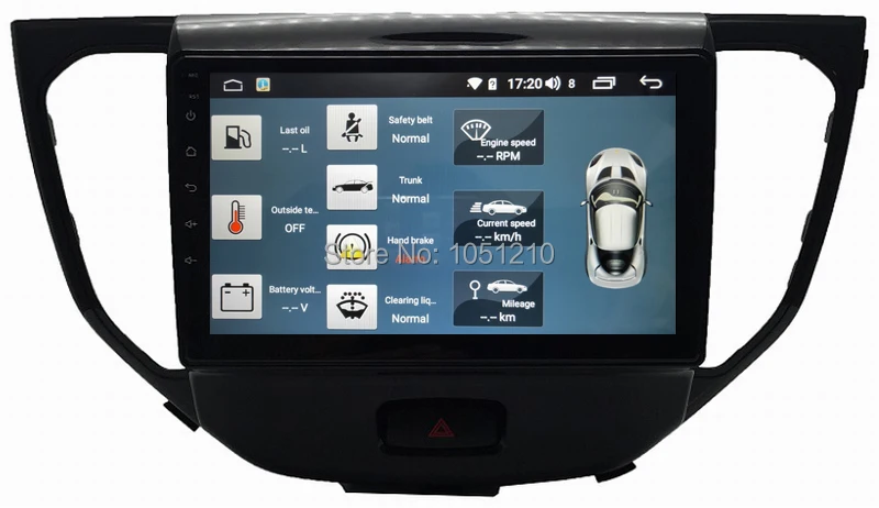 

Ouchuangbo media player GPS radio for FAW R7 with android 9.0 gps wifi 8 core 4GB RAM 64GB ROM