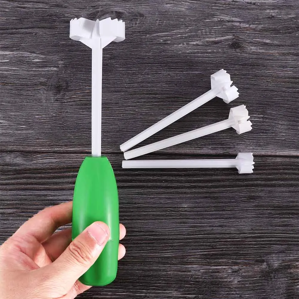 

4Pcs Vegetable Spiral Cutter Digging Device Stuffed Potato Carrot Cucumber Tools Kitchen Spiralizer Accessories Cooking Gadget