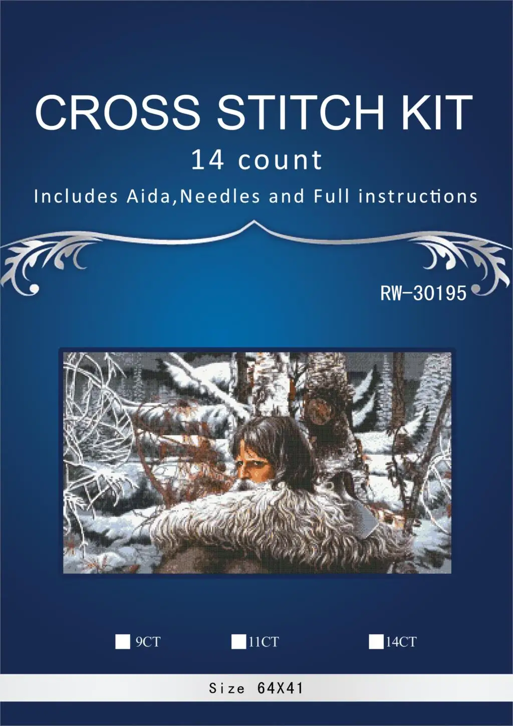 

Similar DMC threads Snowing working Counted Cross Stitch Needlework Set Embroidery Kit Home Decoration 14CT