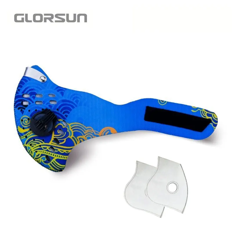 GLORSUN PM2.5 велосипедная маска от пыли для рта, модная маска против загрязнения n99, Спортивная маска от пыли, респиратор, маска для рта