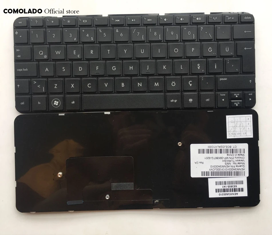TR Турецкая клавиатура для HP Mini 1103 1104 110 3500 3510NR 3600 3700 3800 210 2000 4000 3000 TR|Клавиатуры