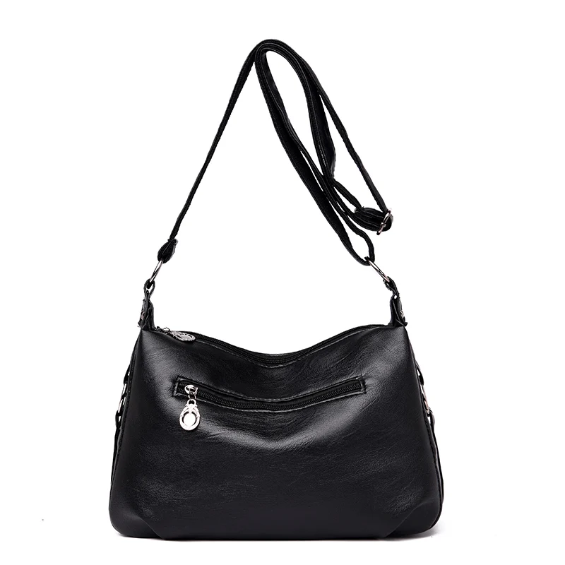 جديد حار الكتف Crossbody حقيبة للنساء العلامة التجارية لينة جلدية فاخرة الأم أكياس الصلبة الأحمر سيدة حقيبة ساع عالية الجودة Puers