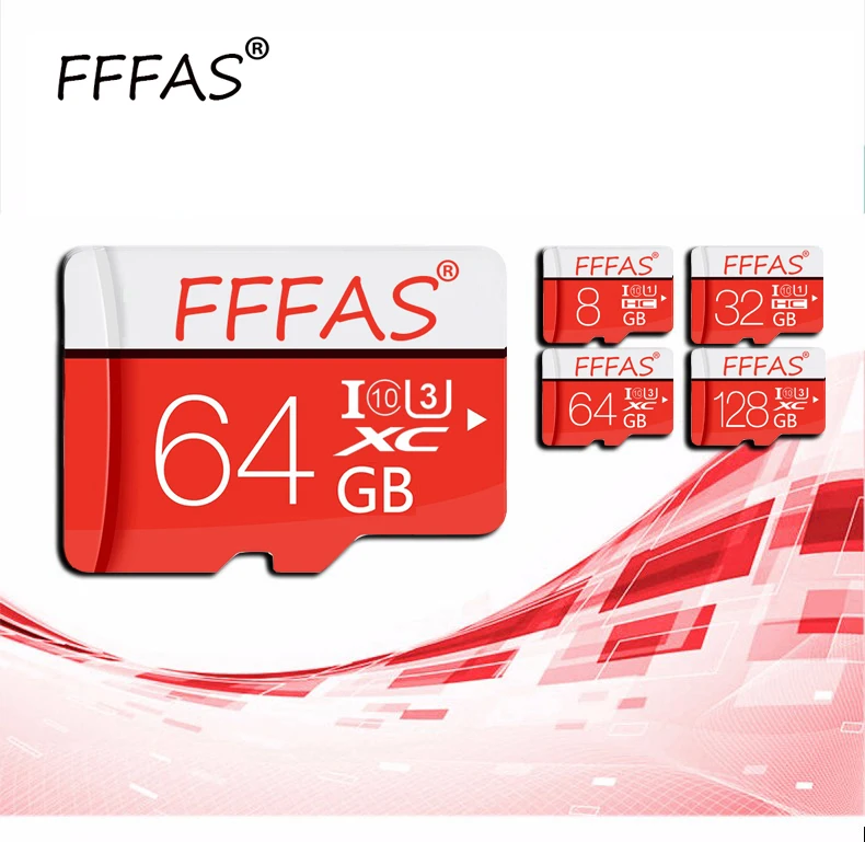 

100% Real Capacity Memory Card Class 10 Micro SD Card 8G 16G 32G 64G 128GB TF Card High Speed Mini card new package free adapter