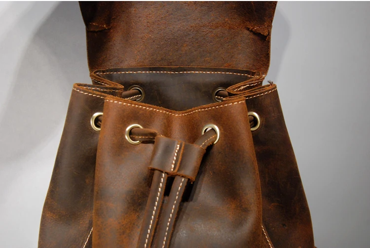 AETOO индивидуальная часть ретро первый слой crazy horse кожаный рюкзак для путешествий из воловьей кожи мужской рюкзак