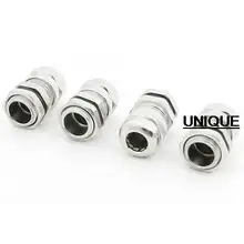 4 шт. нержавеющая сталь Водонепроницаемый Кабельный сальник соединитель застежка M12x1.5
