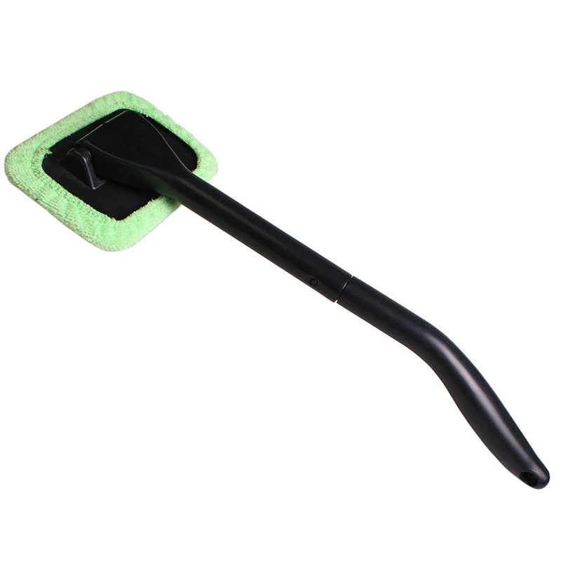 

Car washing brush suitable for car windows cleaning Washable microfiber brush 17.3in Long handle