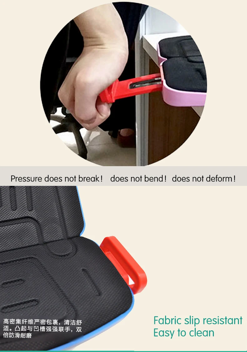 Child Car Safety Seats Mini Folding Portable Child Seat Car Seat Liner Car Seat Baby 6M~12Y