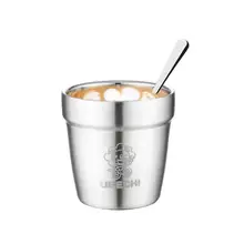 Нержавеющая сталь Кофе Чай чашку Портативный Открытый путешествия Кофе Чай чашку для кемпинга/Путешествия/дома Применение