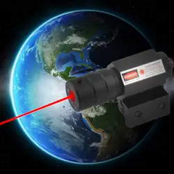 1 компл. Тактический красный лазерный луч точка зрения Область Red Dot прицел для пистолет винтовка Picatinny крепление для охоты