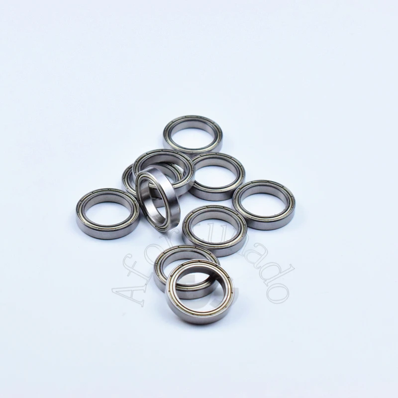 6702ZZ  Bearing 10pcs 15x21x4(mm)  chrome steel Metal Sealed High speed Mechanical equipment parts