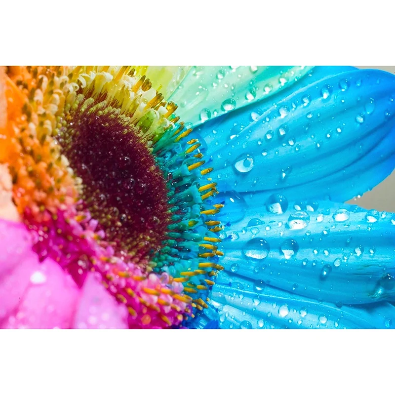 

5D DIY Full square Diamond Painting Mosaic Middle Flowers Diamond Rhinestone Embroidery Cross Stitch home decor gift