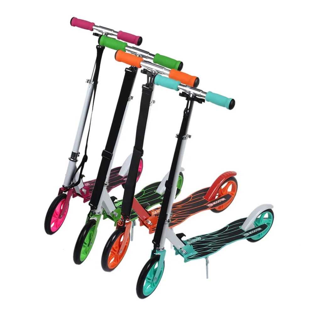 

Hoverboard Lightweight Children Kids Adjustable Folding Scooter Roller Outdoor 2 Wheels Scooter Foot Scooter Best Gifts For Kids