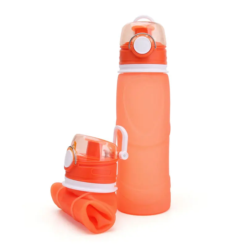 750ml Food Grade Silicone Cycling Bottle Foldable Bicycle Outdoor Sport Water Kettle Hiking Climbing Cup Bicycle Hydration U0088 (3)