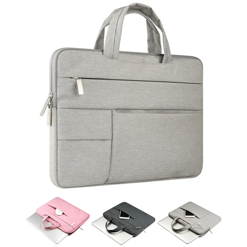 

Laptop Sleeve Bag for Macbook Air 13 Case Nylon Laptop Case 15.6 11 14 15 inch Bags for Men Women 2018 Zipper Unisex Backpack