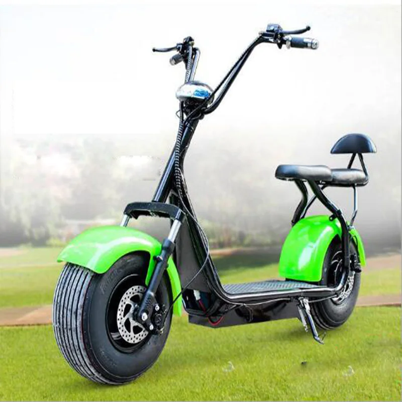 Взрослых Электрический мотоцикл Citycoco электрический скутер литиевая батарея одно место Электрический велосипед мотоциклы