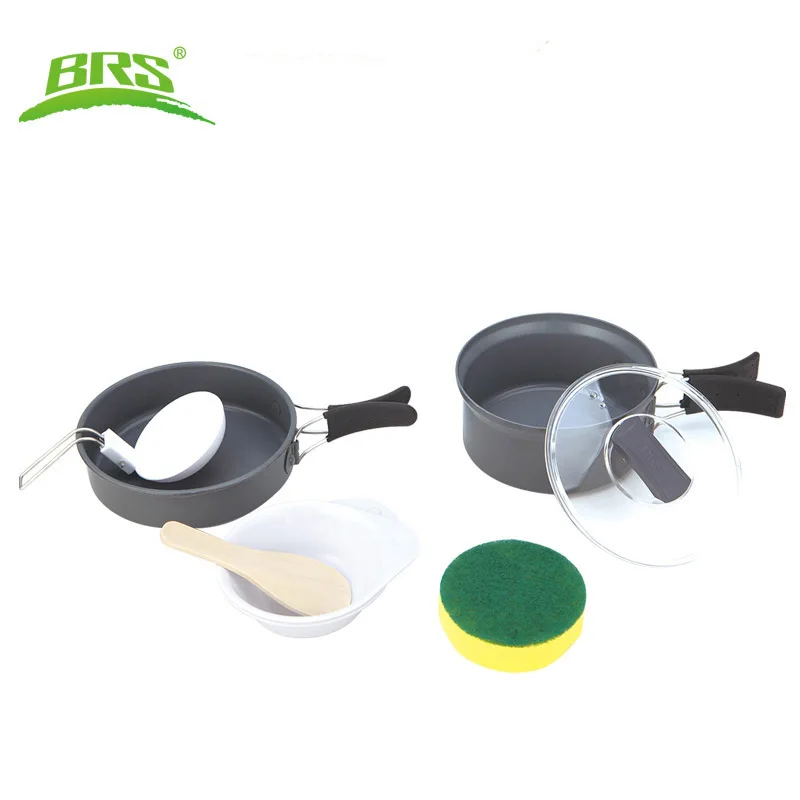 BRS 121 Outdoor 1 2 Person Aluminum Alloy Multi function Camping Pot