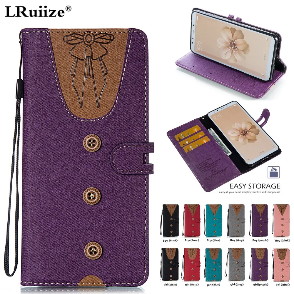 

Coque For Xiomi Xiaomi Mi A2 6x Clothing Couple Leather Cover Flip Wallet Case Card Slots Stand Phone Cases For Xiaomi Mi 6X a2