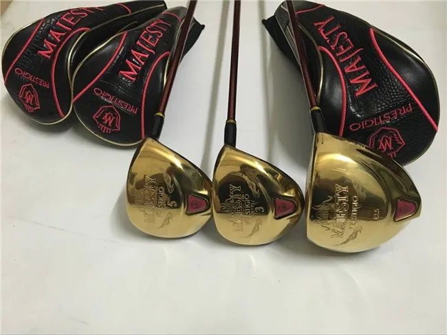 12 шт. Maruman Majesty Golf полный набор для женщин гольф-клубов Драйвер+ проход древесина+ утюги+ клюшка Дамский графитовый Вал с крышкой на голову