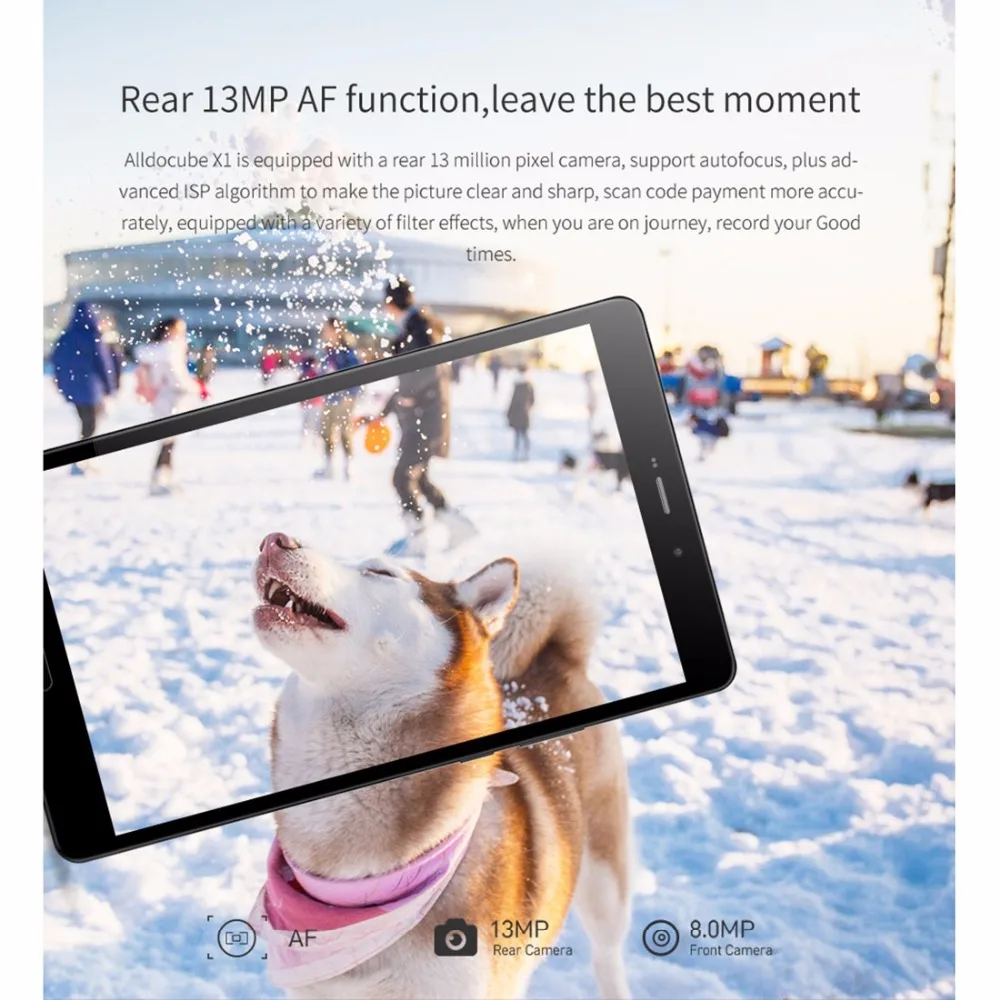 Планшет ALLDOCUBE X1 T801, 4G, с функцией телефонных звонков, 8,4 дюймов, 4 Гб ОЗУ, 64 Гб ПЗУ, Android 7,1, MTK X20, MT6797, Deca Core, Dual, 4G, планшетный ПК