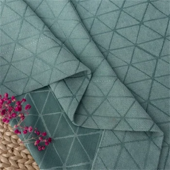 

Nordic Double-Faced Cashmere Thickening Curtains For Living Room Green Blackout Curtain For Window Treatment Blinds Finished65#4