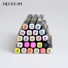 Oily Mark Pens Alcohol Art Markers Student Sketch Graffiti Drawing Kids Stationery Gift Animation Manga Markers Design Supplies