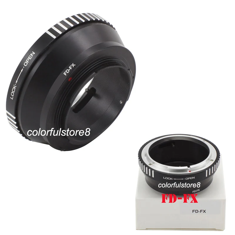 Pro FD FX Lens Adapter Ring For Canon FD Lenses to For Fujifilm Fuji FX