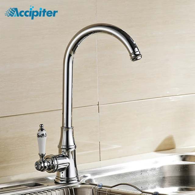 Special Price Polished Chrome Kitchen faucet. 360 Degree Rotating Kitchen Tap. Hot and Cold Faucet Basin Sink Mixer