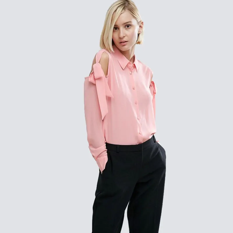

Exclusive new 2017 fashion commuter large size chiffon shirt remale short sleeve shirt 6XL