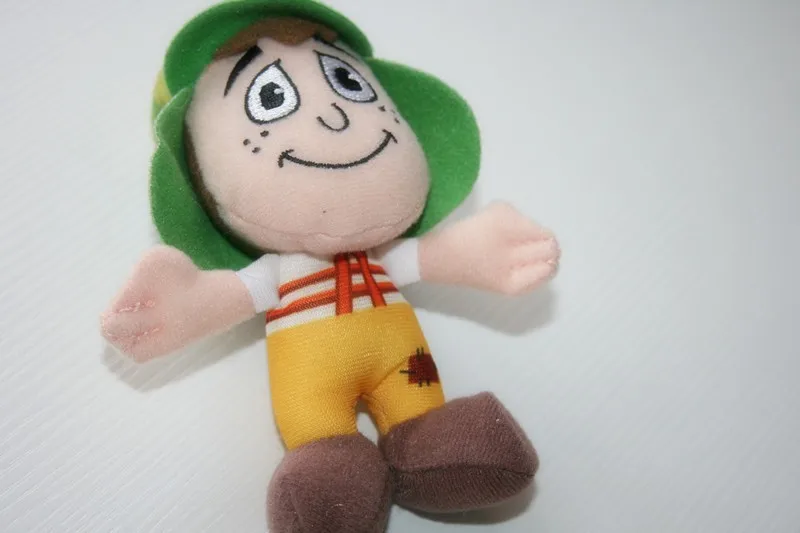 Склад оформление 12 см иностранный CHAVO натуральная peluche плюшевые игрушки персонажа мини куклы гуманоиды 4 шт./лот