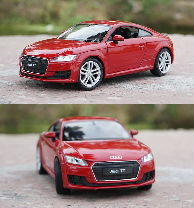 1:24 TT модель спортивного автомобиля из сплава со статическим имитацией