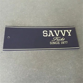 

Custom Fashion Clothing Tags Garment Tags /Swing Tag
