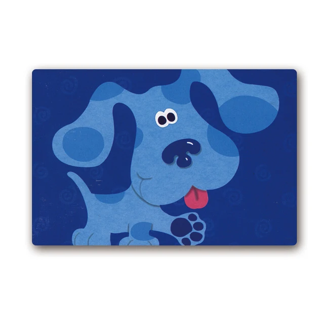 De dibujos animados de Perro Azul de la Cocina Antideslizantes