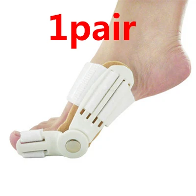 Hallux вальгус палец ноги Сепаратор ортопедические коррекции устройства буйон корректор для педикюра ног инструмент большой кости носилки сепараторы - Цвет: 1pair style 3