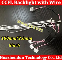 5 шт. 100% НОВОЕ CCFL 180 мм * 2.0 мм ЖК-дисплей Подсветка лампы трубки для 8 "экран с проводом /кабель