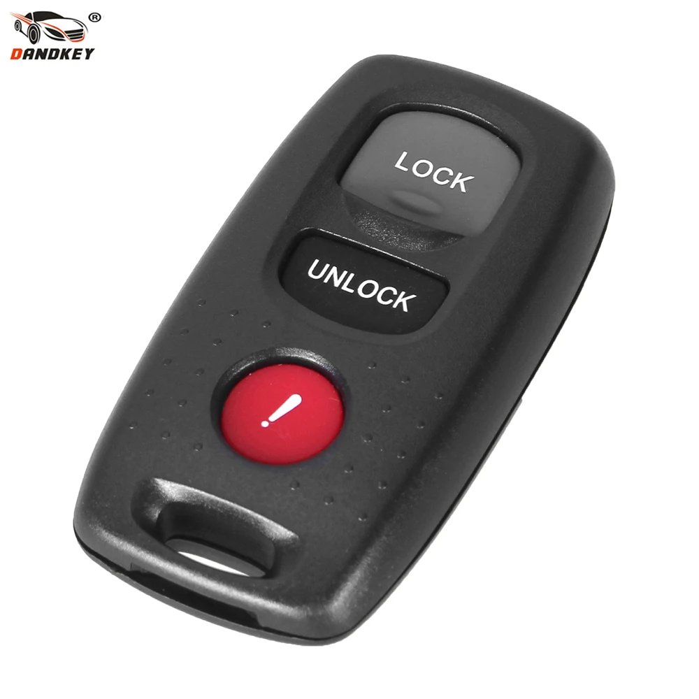 DANDKEY 3 Buttons For MAZDA 3 6 MPV Protege 5 Replacement Smart Remote