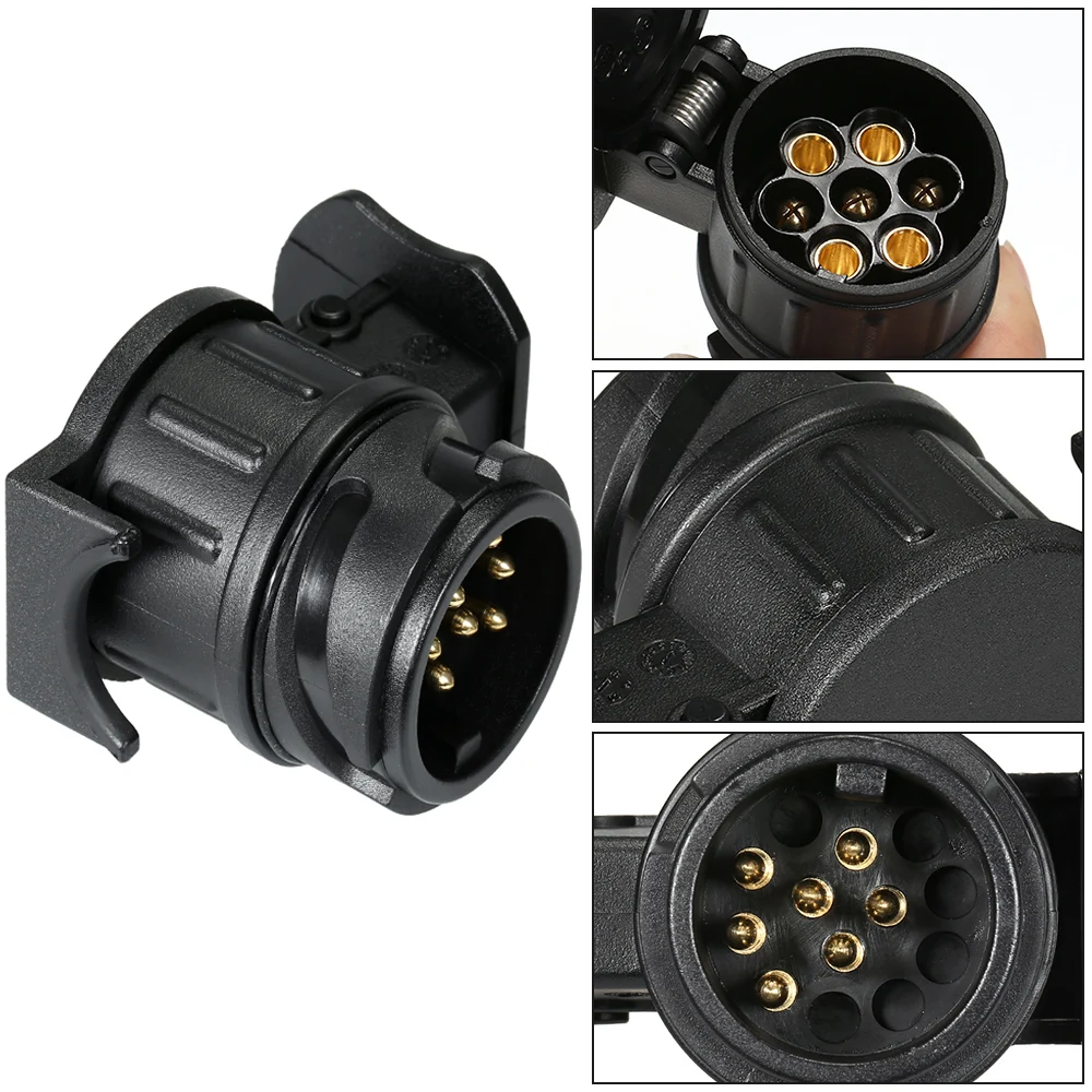 13Pin to 7Pin Plug Trailer Caravan Electric Adapter Trailer Adapter