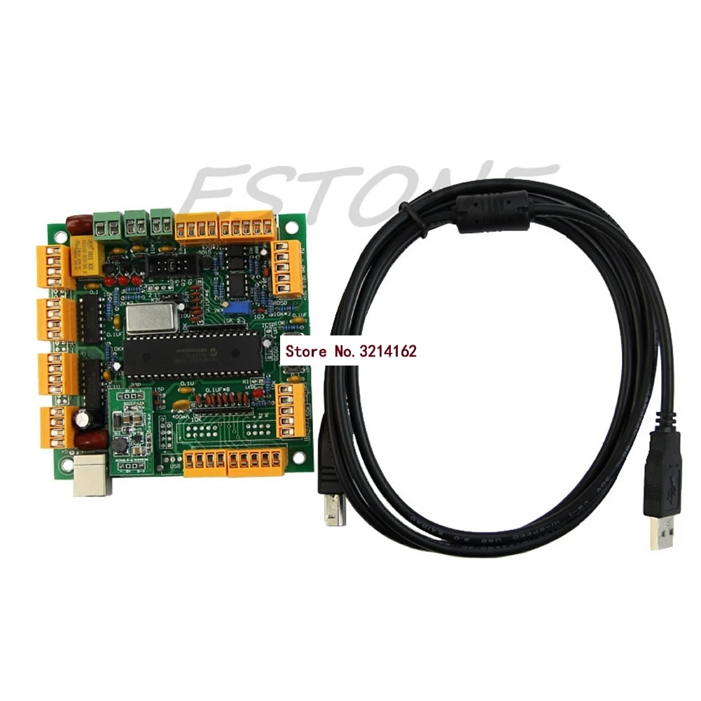 

USB CNC 2.1 4 Axis USB CNC Controller Interface Board CNC USB MK1 07NOV