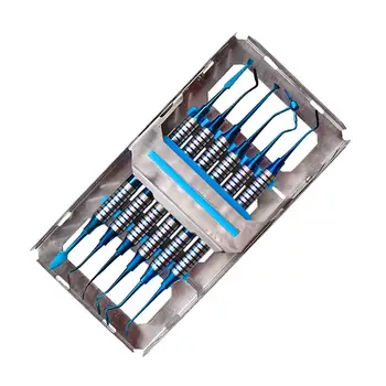 

6pcs Dental Composite Filling Tools Resin Filler Set with Thick Handle Stainless Steel Dental Instrument Dental Lab Equipment