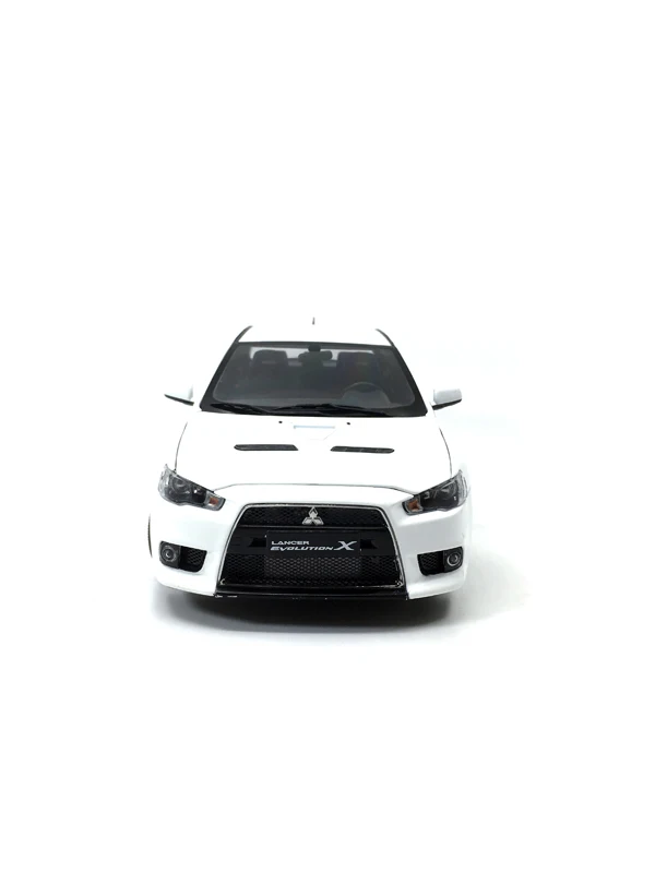 Paudi модель 1/18 1:18 Масштаб Mitsubishi Lancer EVO X белая литая модель двери автомобиля открытый левый руль