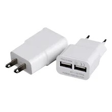 5V 2A EU US Plug Travel Charger for iPhone USB Ports Phone Charger for Samsung Phone USB Charger for iPhone Android phone CH133